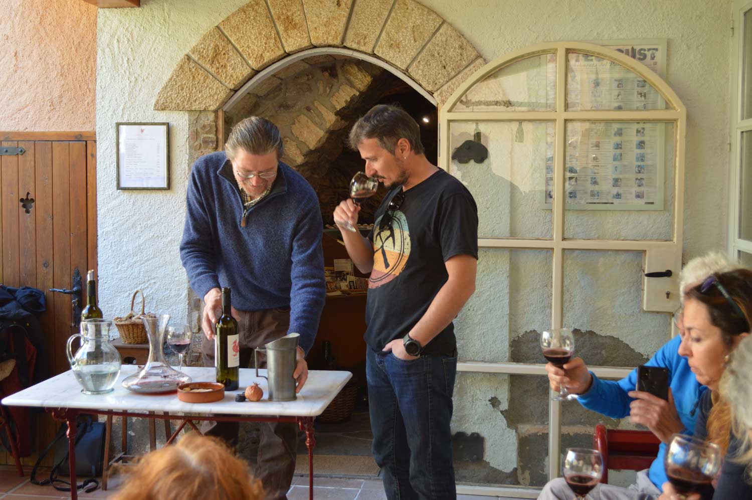 Wine tasting